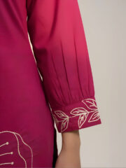 AADIVAA Women Floral Embroidered Regular Thread Work Pure Cotton Kurta with Trousers - Image 5