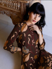 AADIVAA Ethnic Motifs Printed Pure Cotton Blend Kurti - Image 5